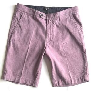 Ted Baker London Men’s Stretch Chino Shorts Size 30 x 9 Pink